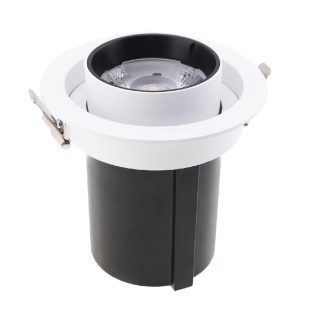 Alternative view of Đèn LED âm trần downlight thò thụt chỉnh hướng 360 độ phi 90mm 7w 12w 15w góc chiếu 24 độ chip Bridgelux nguồn Done cao cấp DTT-AT15W