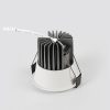 Đèn LED COB âm trần chiếu điểm mini lỗ khoét 65mm đường kính 74mm cao 70mm 7w 10w chip Bridgelux nguồn Done cao cấp DTT-ATF65 - Ảnh 3