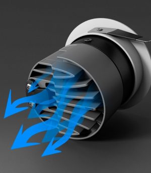 den led cob am tran mini xoay goc 30 do lo khoet 55mm d65mm h60mm 5 7w chip bridgelux nguon done chieu diem cao cap dtt atvie55 2