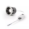 Đèn LED COB âm trần phi 75 xoay góc 30 độ tiêu điểm D85mm H77mm 7w 10w chip Bridgelux nguồn Done cao cấp DTT-ATVIE75 - Ảnh 3