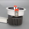 Đèn LED COB âm trần tán quang loại nhỏ phi 55mm 5-7w góc chiếu 24 độ chip Bridgelux nguồn Done chống chói cao cấp DTT-ATD55 - Ảnh 3