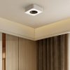 Đèn LED ốp trần nổi spotlight tán quang vuông đơn loại mỏng 7W 12W chip Bridgelux nguồn Done góc chiếu 36 độ vỏ trắng cao cấp DTT-OBV05-1 - Ảnh 3