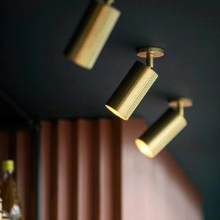 Alternative view of Đèn LED spotlight xoay góc 360 độ gắn trần chiếu tranh chiếu gương nội thất hiện đại vỏ vàng DTT-SPL10V