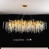 Đèn thả bàn ăn dải pha lê K9 bóng LED G9 trang trí nhà hàng khách sạn kiểu dáng Châu Âu sang trọng hiện đại DTT-YE104 - Ảnh 3