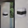 Đèn tường ngoài trời hiện đại LED 10W kính nhựa trong chống nước IP65 trang trí cao cấp DTT-EB1WL - Ảnh 3