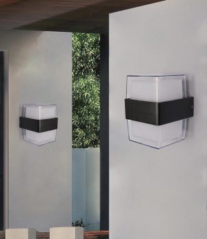 den tuong ngoai troi hien dai led 10w kinh nhua trong chong nuoc ip65 trang tri cao cap dtt eb1wl 4