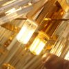 Đèn tường pha lê K9 cao cấp trang trí khách sạn biệt thự phong cách Châu Âu vỏ GOLD thép không gỉ dài 50cm DTT-PL801 - Ảnh 3