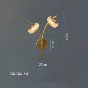 Alternative view of Đèn tường thủy tinh cao cấp chiếu sáng trang trí cầu thang phòng khách phòng ngủ hiện đại LED 7w DTT-DTT36