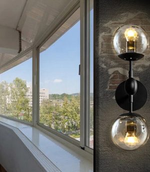 den tuong thuy tinh led e27x2 chieu sang 2 dau trang tri noi that hien dai toi gian vo den dtt dtt45 2