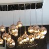 Đèn LED treo trần thả hiện đại trang trí khách sạn biệt thự nhà hàng quán cafe trong nhà cao cấp D15cm D20cm DTT-THA03 - Ảnh 3