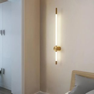 Alternative view of Đèn tường trang trí LED 10W chiếu sáng phòng khách phòng ngủ kiểu dáng Bắc Âu hiện đại H60cm DTT-YNB9876