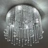 Đèn chùm treo trần pha lê K9 cao cấp LED trang trí phòng khách phong cách Châu Âu hiện đại DTT-DC68322 - Ảnh 3