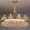 Đèn chùm treo trần pha lê trang trí phòng khách kiểu dáng Châu Âu hiện đại LED E14 nhập khẩu cao cấp DTT-DC558 - Ảnh 3