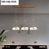 Đèn thả treo trần LED trang trí bàn ăn cao cấp kiểu dáng hiện đại New đổi 3 màu ánh sáng vỏ GOLD cao cấp DTT-DC1916 - Ảnh 3