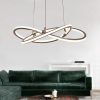 Đèn thả treo trần nghệ thuật LED 3 chế độ màu trang trí kiểu dáng Bắc Âu tối giản 60cm 80cm 100cm cao cấp DTT-DC0615 - Ảnh 3