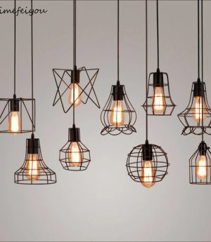 chao den tha ban an sat son tinh dien led e27 trang tri nha hang quan cafe tra sua kieu dang don gian bac au hien dai vo den 30cm dtt tt023 1