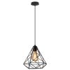 Chao đèn thả sắt sơn tĩnh điện hình kim cương LED E27 trang trí bàn ăn bàn trà nhà hàng quán cafe trà sữa kiểu dáng đơn giản Bắc Âu hiện đại DTT-TT005 - Ảnh 2