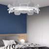 Đèn chùm treo trần LED nghệ thuật acrylic trang trí phòng khách kiểu dáng Bắc Âu tối giản nhôm cao cấp DTT-DC5002 - Ảnh 3
