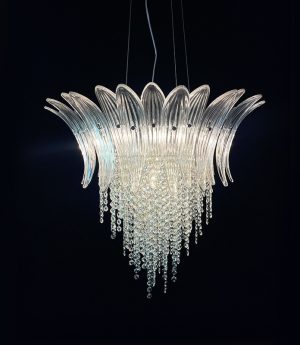 den chum treo tran pha le cao cap trang tri phong khach phong cach chau au co dien dtt dc d030 3