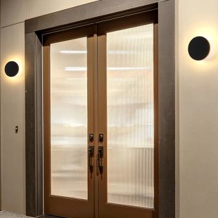 Alternative view of Đèn LED hắt tường trang trí chống nước ip65 cao cấp chiếu sáng sân vườn ngoài trời hiện đại mặt tròn vỏ đen DTT-DT8003