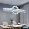 Đèn LED treo thả trần pha lê cao cấp trang trí bàn ăn nhà hàng biệt thự căn hộ phong cách Châu Âu hiện đại DTT-DC6349 - Ảnh 3