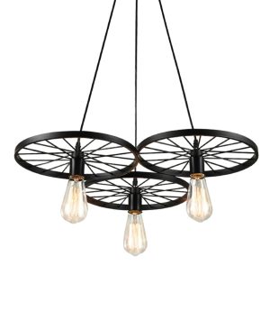 den led treo tran tha 3 banh xe kim loai cao cap e27 trang tri quan cafe tra sua nha hang khach san kieu dang toi gian bac au hien dai vo black cao cap dtt 024 3 5