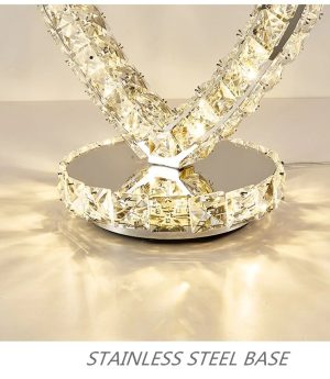 den ngu de ban tab dau giuong pha le led mat trai tim 3000k 6500k cao cap kieu dang chau au hien dai 28x28cm dtt db7311 5