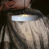 Đèn thả tab đầu giường LED trang trí phòng ngủ hiện đại kiểu dáng Bắc Âu tối giản D35cmxH150cm DTT-SW01 - Ảnh 2