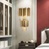 Đèn tường pha lê cao cấp LED E14*3 trang trí biệt thự chung cư khách sạn nội thất hiện đại H60cm DTT-DPL810 - Ảnh 2