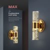 Đèn tường phòng ngủ LED 3 chế độ màu chiếu sáng trang trí tối giản Bắc Âu hiện đại 26cm cao cấp DTT-YNB525 - Ảnh 2