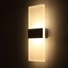 Đèn tường phòng ngủ LED 3000k Acrylic cao cấp chiếu sáng trang trí tối giản Bắc Âu hiện đại 40cm DTT-YN6022 - Ảnh 2