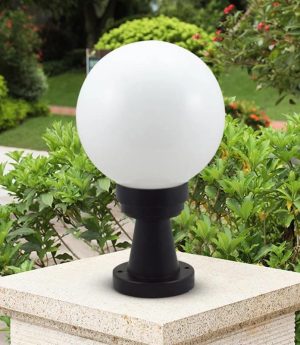 den tuong rao hien dai led e27 vo thuy tinh hinh qua cau chong nuoc ip65 chieu sang trang tri biet thu villages resort cao cap dtt dt2055 4