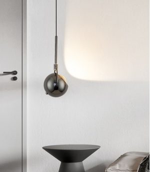 den tha gan tran led 7w chinh goc chieu sang trang tri ban an phong cach nordic hien dai dtt dth336 1