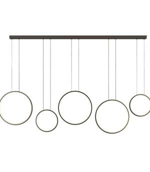 den led treo tha tran 5 vong 6 vong cao cap trang tri ban dao bep quay bar phong cach bac au toi gian hien dai h150cm dieu chinh vo den dtt ba2240 4