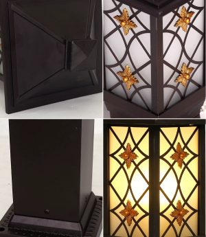 den nam trang tri san vuon loi di dan huong bac tam cap chieu sang quang canh ngoai troi kieu dang co dien led chong nuoc cao cap h60cm dtt sv923 3