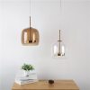 Đèn thả gắn trần LED chao thủy tinh chiếu sáng trang trí bàn ăn Minimalist Bắc Âu hiện đại D22cm DTT-F175 - Ảnh 3