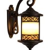Đèn tường cổ điển phong cách Châu Âu trang trí sân vườn hành lang ban công ngoài trời LED E27 DTT-DT928 - Ảnh 3