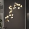 Đèn tường đồng LED G9 kiểu dáng lá sen thủy tinh trang trí khách sạn biệt thự phong cách Châu Âu hiện đại DTT-DT2978 - Ảnh 2