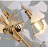 Đèn chùm thả trần hình cánh hoa Acrylic LED G4 cao cấp chiếu sáng trang trí phòng ăn phòng khách phòng ngủ phong cách Bắc Âu hiện đại D60cm 80cm 100cm DTT-DC0140 - Ảnh 3