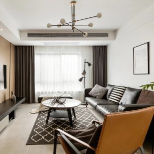Alternative view of Đèn chùm thủy tinh hiện đại LED G9 6 bóng màu trắng đục cao cấp trang trí phòng khách phòng bếp phong cách Bắc Âu Nordic D100cm DTT-DC691