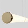 Đèn LED treo thả bàn làm việc hình ống thủy tinh cao cấp trang trí phong cách Bắc Âu tối giản hiện đại H150cm DTT-BA0811 - Ảnh 2