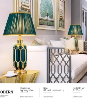 den-ban-dau-giuong-led-e27-trang-tri-kieu-dang-nordic-bac-au-hien-dai-chup-vai-hoa-tiet-cao-cap-dtt-db-yn8512-4