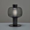 Đèn bàn thủy tinh LED chao xám đen cao cấp trang trí phòng khách kiểu dáng Bắc Âu tối giản hiện đại DTT-DB8683 - Ảnh 3
