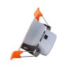 Đèn LED downlight âm trần đổi màu 3 chế độ trang trí hiện đại 3w lỗ khoét 60mm viền bạc cao cấp DTT-AT10 ĐM - Ảnh 2