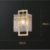 Đèn thả treo trần đầu giường thủy tinh LED E14 cao cấp trang trí phòng ngủ kiểu dáng tối giản Bắc Âu hiện đại DTT-DT9685 - Ảnh 2