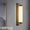 Đèn tường đồng hiện đại LED 24w trang trí phòng ngủ cao cấp phong cách Trung Hoa DTT-DT-PL8418 - Ảnh 2