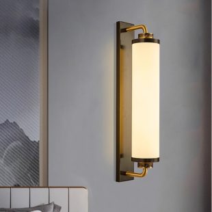 Alternative view of Đèn tường đồng hiện đại LED 24w trang trí phòng ngủ cao cấp phong cách Trung Hoa DTT-DT-PL8418