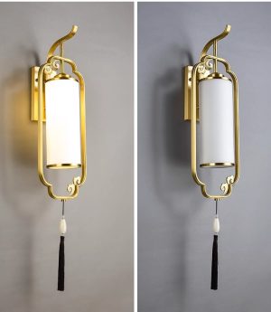 den tuong dong hien dai led e27 chao thuy tinh trang tri phong ngu phong cach trung hoa dtt dt8016 4