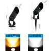 Đèn LED cắm cỏ chiếu cây trang trí sân vườn hiện đại 220V 12V 24V chống nước ip66 cao cấp DTT-CC-TD158 - Ảnh 3