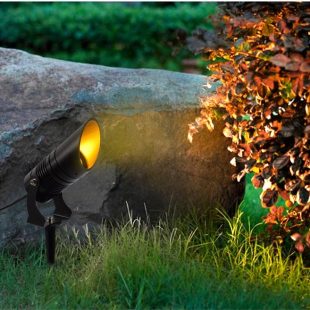 Alternative view of Đèn LED cắm cỏ chiếu cây trang trí sân vườn hiện đại BLUE/GREEN/RED chống nước ip66 cao cấp DTT-CC-TD158